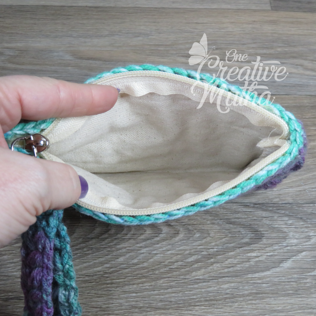 Crochet Meadow Pouch Small Bag